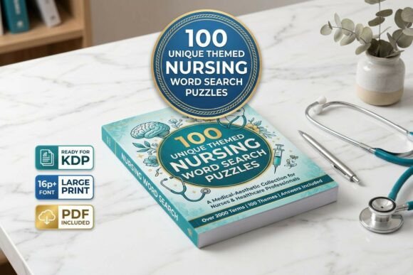 100 Nursing Word Search Puzzles