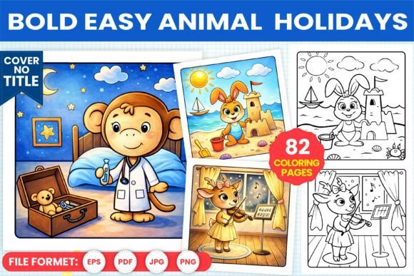 Animal Town Holidays Coloring Pages: A Strategic Creative Resource for Entrepreneurs and Creatives