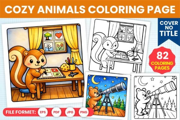 Cozy Animals Coloring Pages for Kids – A Comprehensive Overview