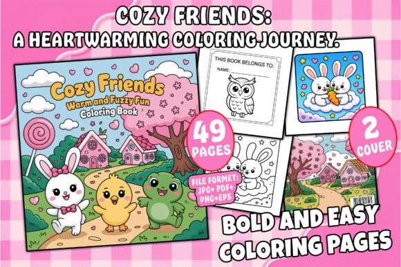 Cozy Friends Warm and Fuzzy Fun Coloring: A Guide to Creating the Perfect Coloring Book