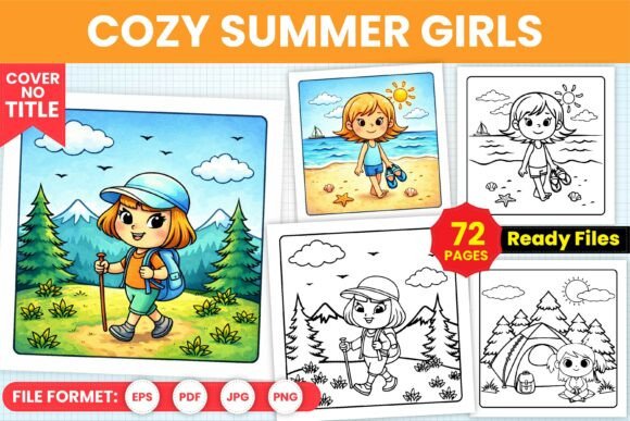 Cozy Summer Girls Coloring Pages: A Strategic Resource for Creativity and Business
