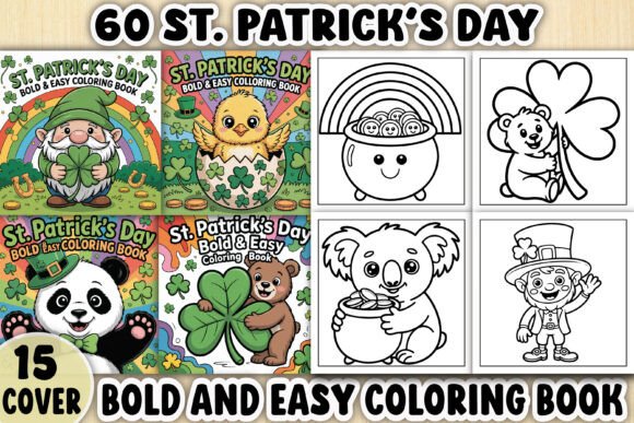 St Patrick s Day Coloring Pages for KDP: A Creative and Profitable Opportunity
